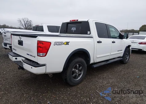 2013 Nissan Titan Pro-4X из США, поврежденный, VIN 1N6BA0EC0DN300605